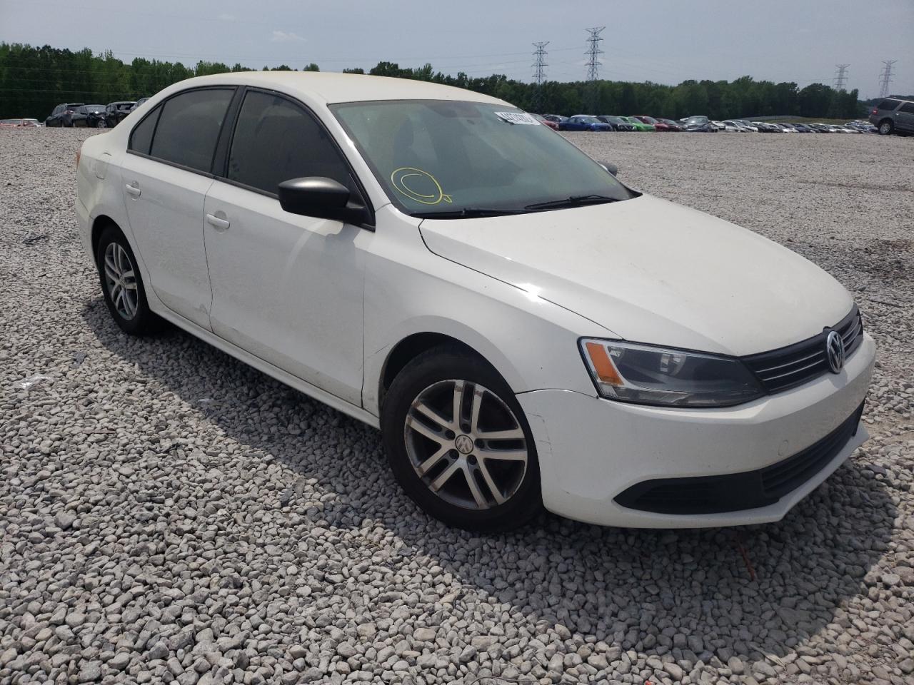 VOLKSWAGEN JETTA BASE 2011 with VIN 3VW2K7AJ6BM364830 - Photo from auction