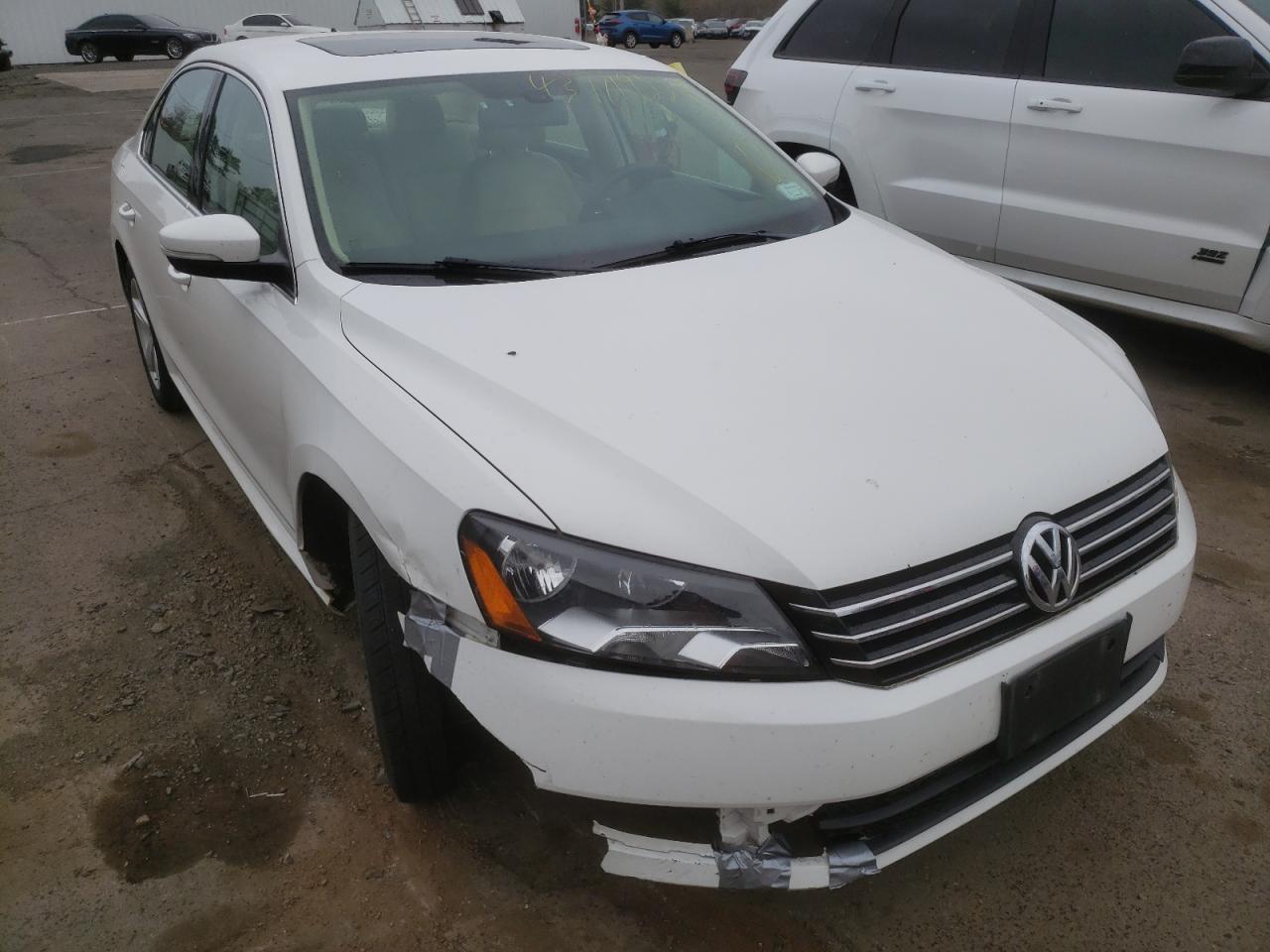 Photo 1 from auction – 2013 VOLKSWAGEN PASSAT SE with VIN 1VWBP7A33DC020802