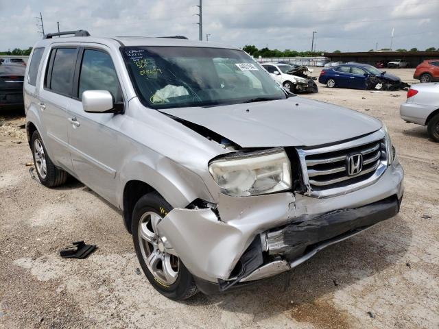 HONDA PILOT EXLN 2014 with VIN 5FNYF3H76EB018659 - Photo from auction
