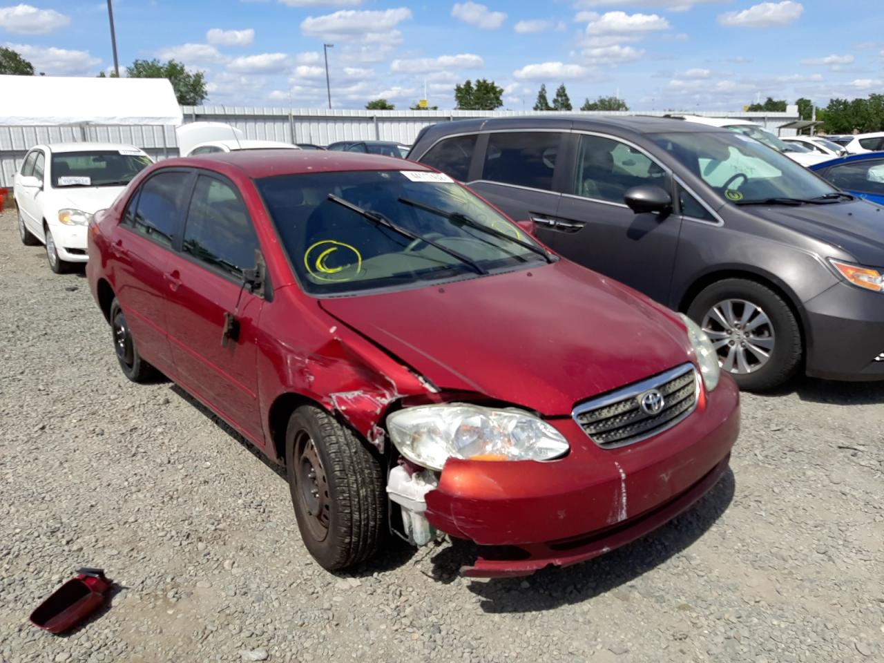 Zdjęcie 1 z aukcji – 2007 TOYOTA COROLLA CE z VIN JTDBR32E870131213