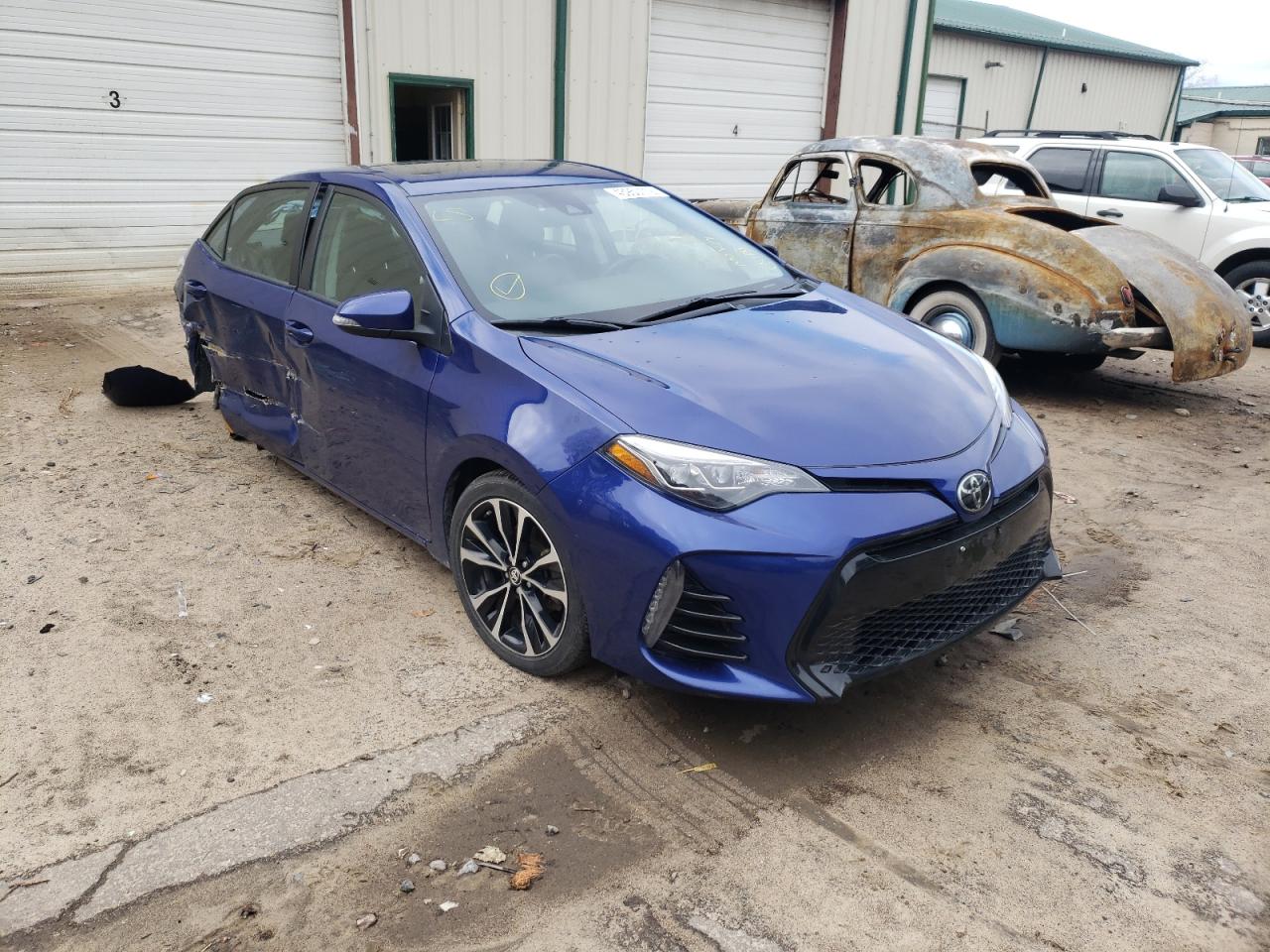TOYOTA COROLLA L 2019 with VIN 2T1BURHE3KC126640 - Photo from auction