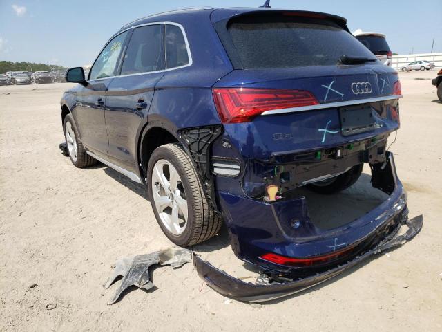 Photo 3 from auction – 2021 AUDI Q5 PREMIUM with VIN WA1BAAFY2M2128107