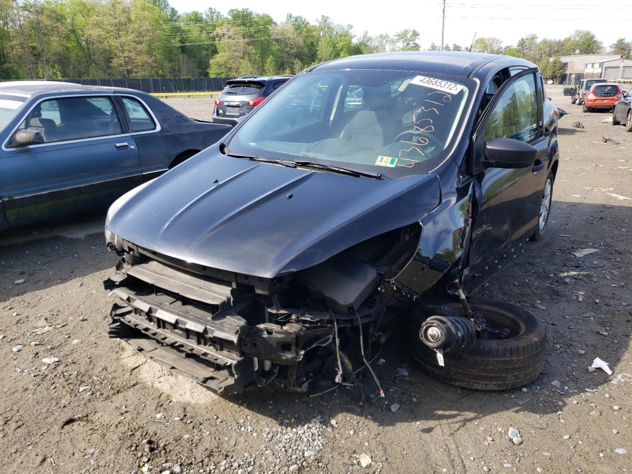 Photo 2 from auction – 2016 FORD ESCAPE S with VIN 1FMCU0F7XGUC52049
