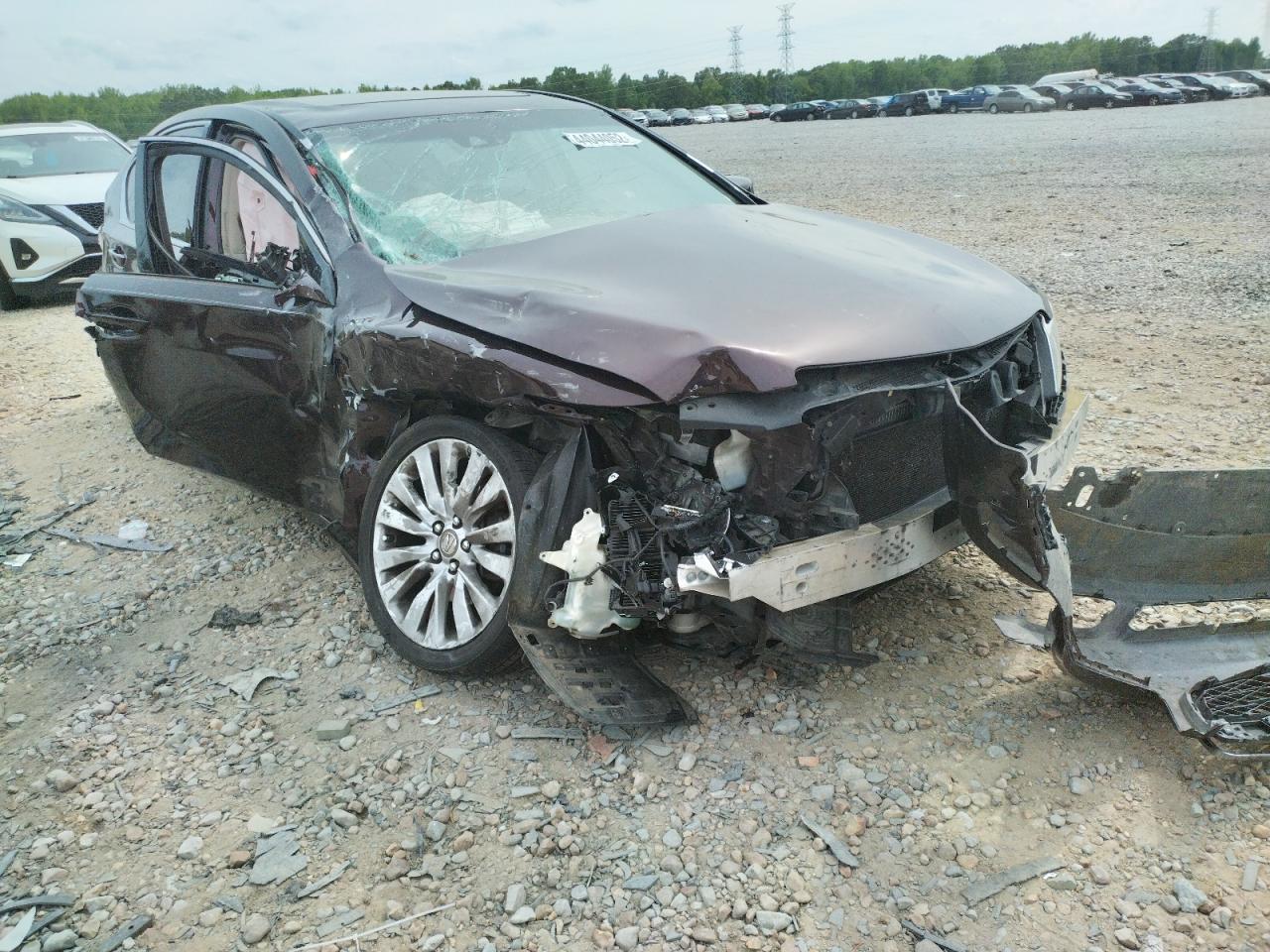 ACURA RLX TECH 2015 with VIN JH4KC1F57FC000009 - Photo from auction