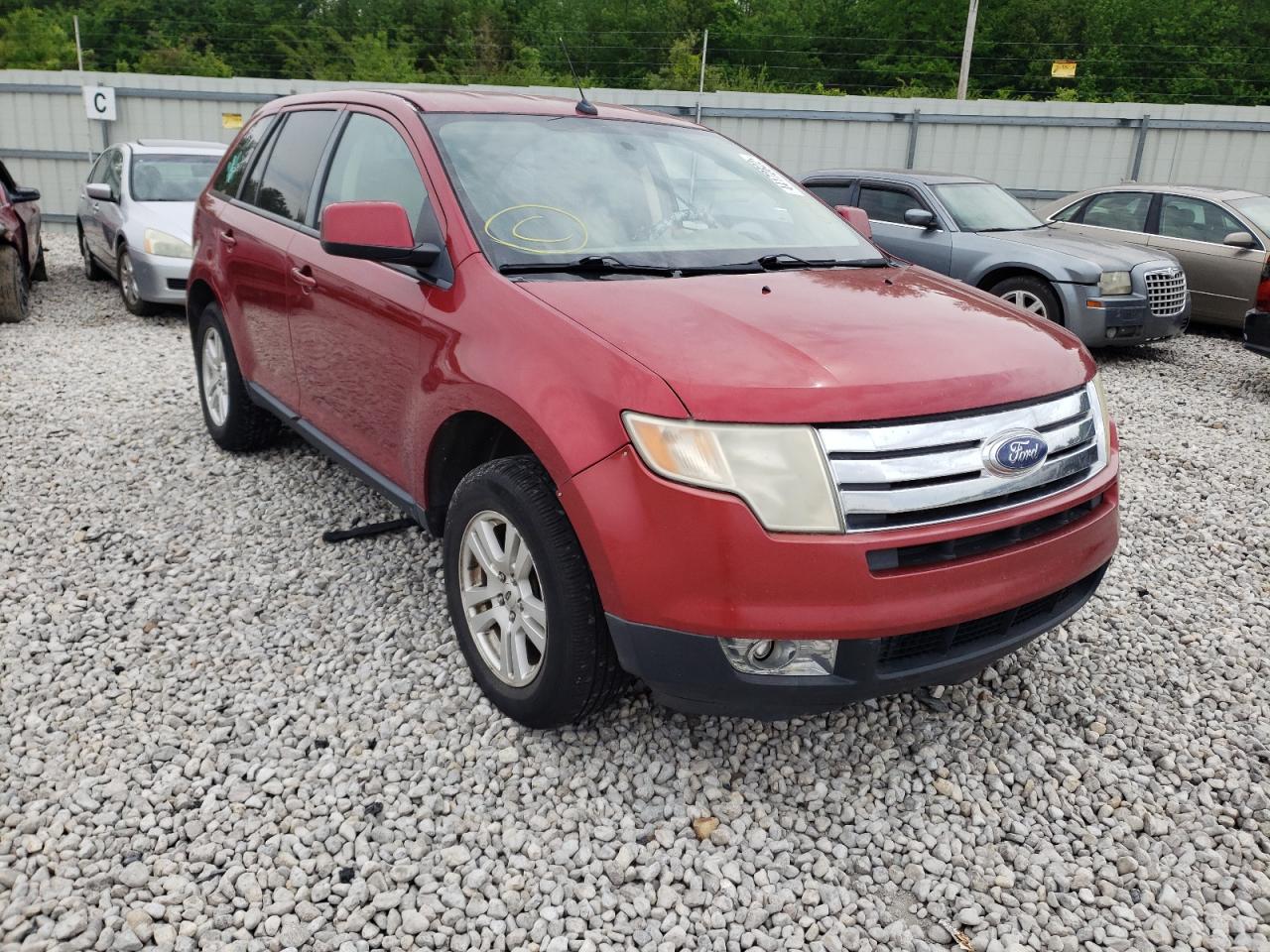 FORD EDGE SEL 2007 with VIN 2FMDK38C57BA68083 - Photo from auction