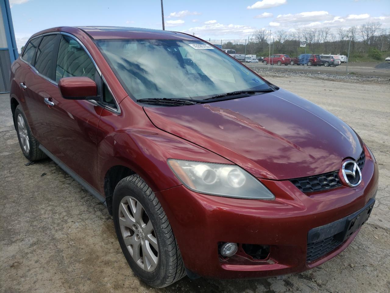 MAZDA CX-7 2007 with VIN JM3ER293370108022 - Photo from auction