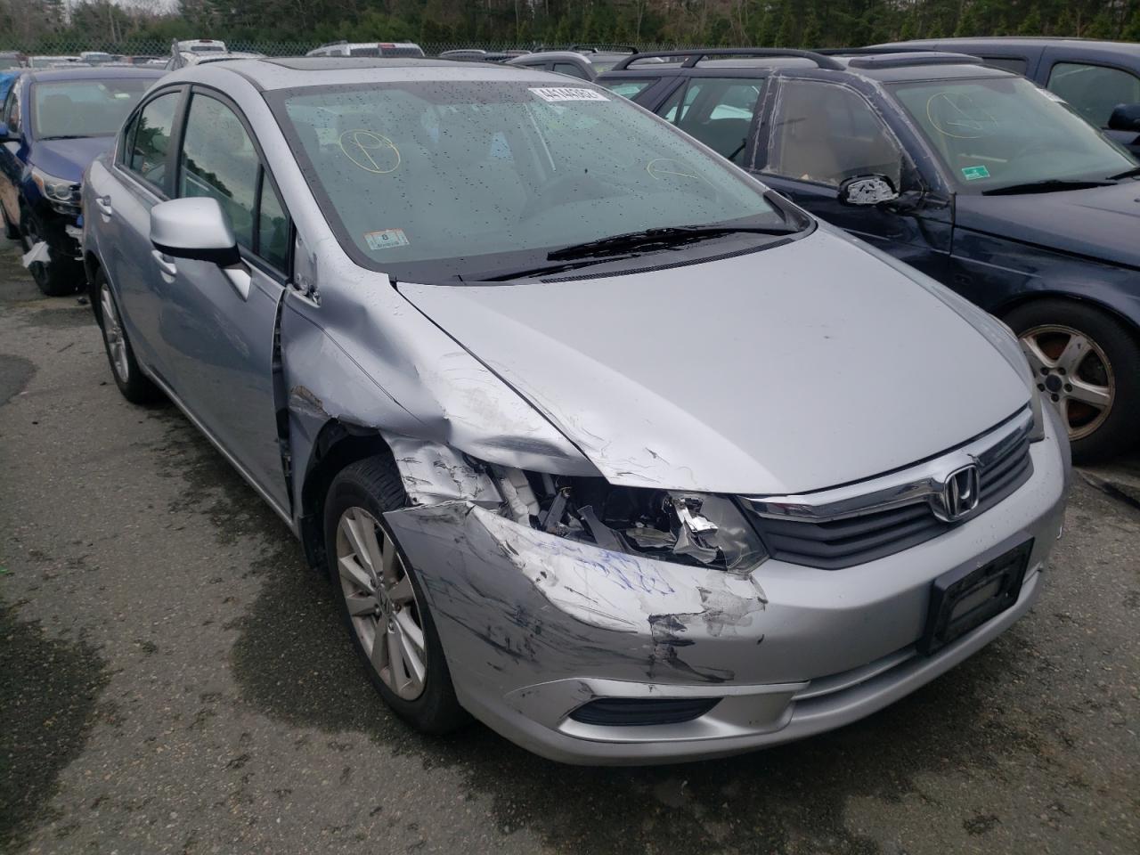 HONDA CIVIC EX 2012 z numerem VIN 19XFB2F84CE047959 - Zdjęcie z aukcji