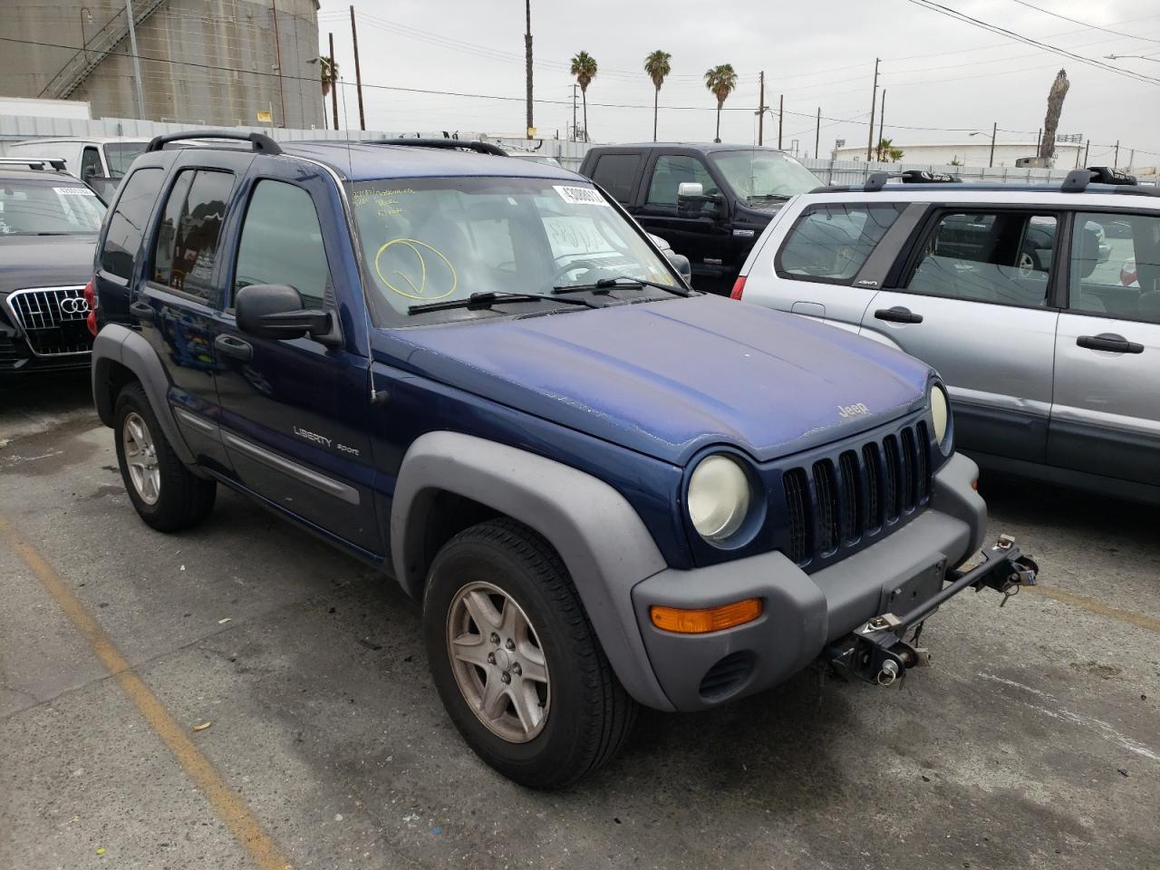 JEEP LIBERTY SP 2003 with VIN 1J4GL48K23W734668 - Photo from auction