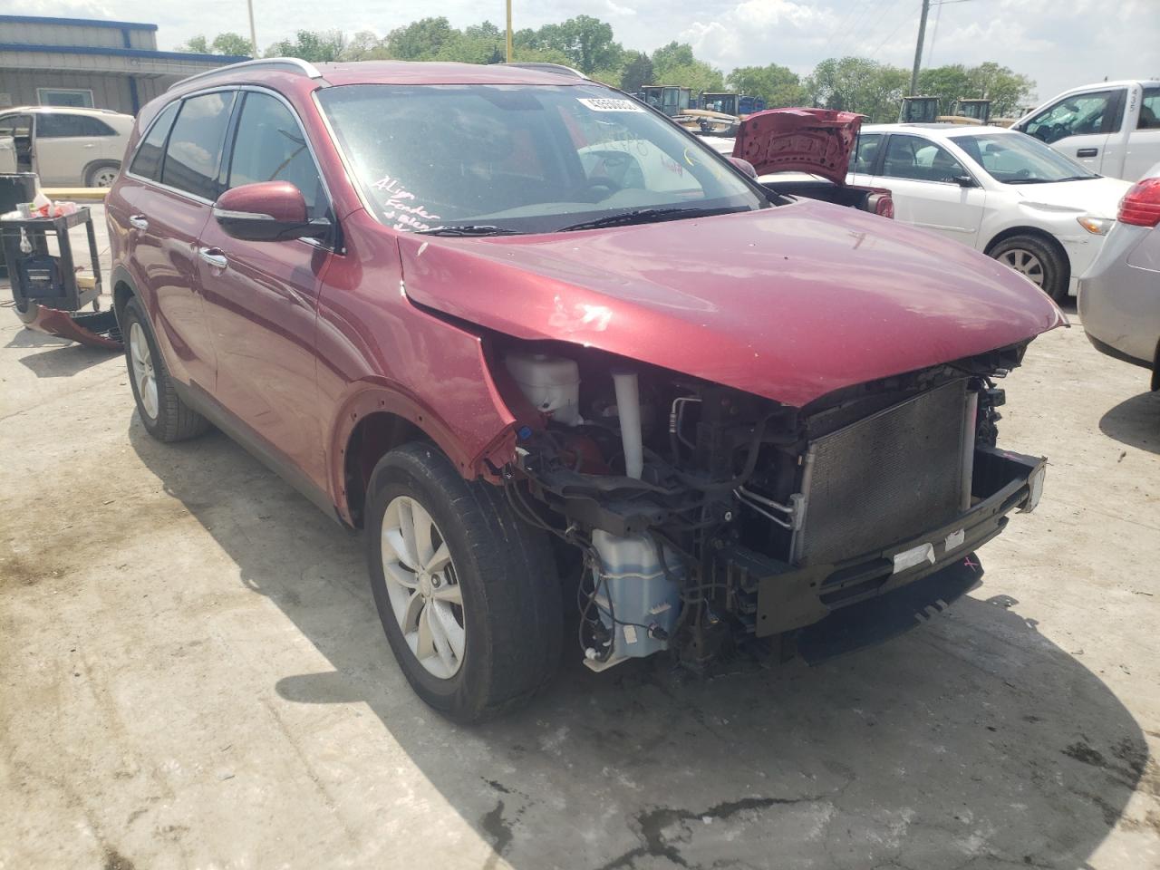 Photo 11 from auction – 2016 KIA SORENTO LX with VIN 5XYPG4A30GG181776