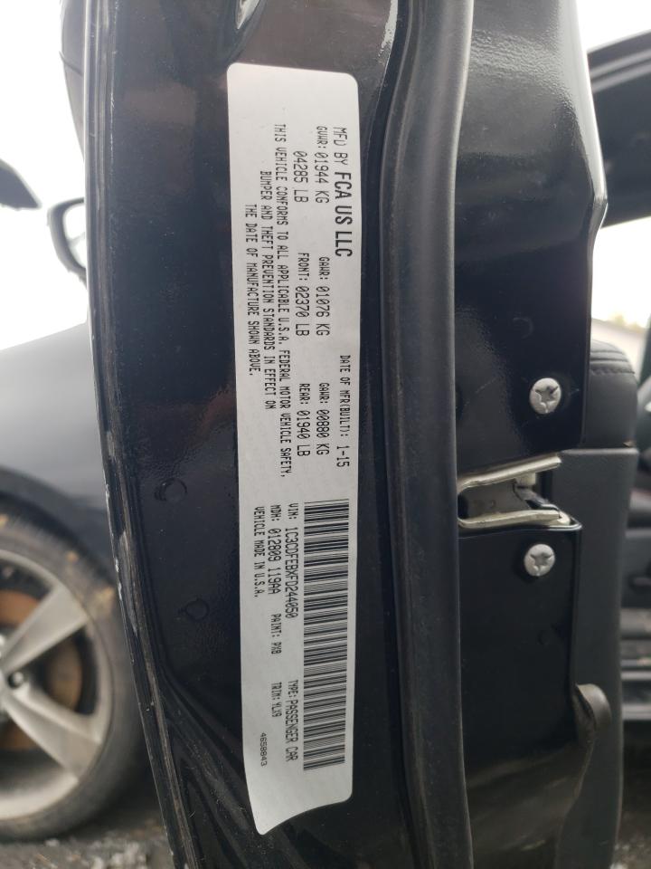 Photo 10 from auction – 2015 DODGE DART GT with VIN 1C3CDFEBXFD244050