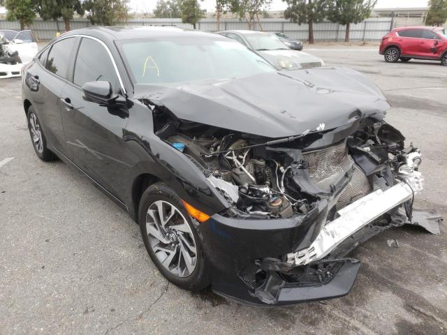 HONDA CIVIC EX 2018 with VIN 2HGFC2F77JH542082 - Photo from auction