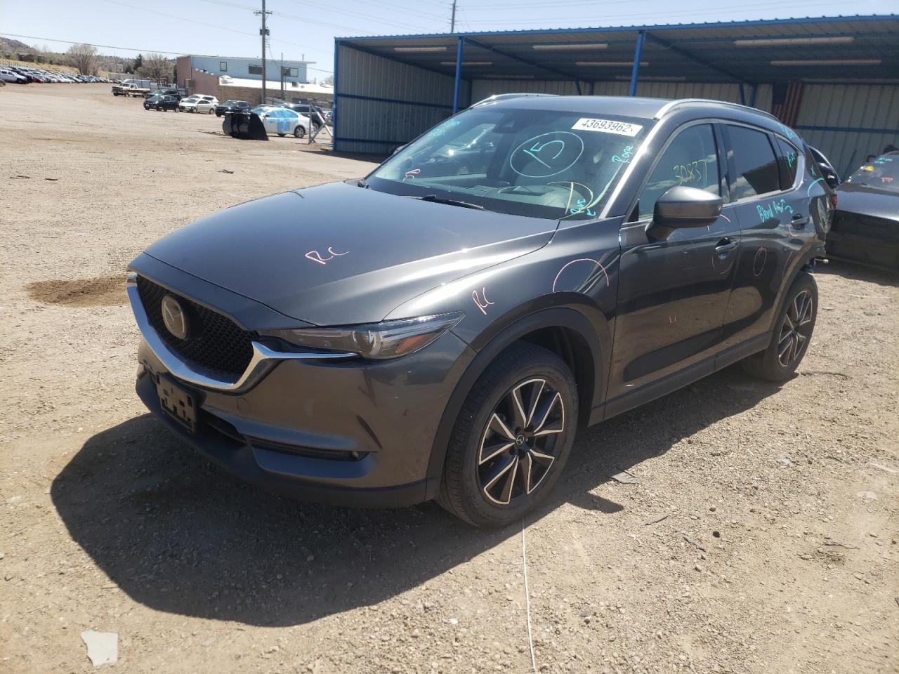 Photo 2 from auction – 2018 MAZDA CX-5 GRAND with VIN JM3KFBDM1J0336524