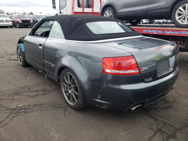 Photo 3 from auction – 2008 AUDI RS4 QUATTR with VIN WUAYU48H08K800230