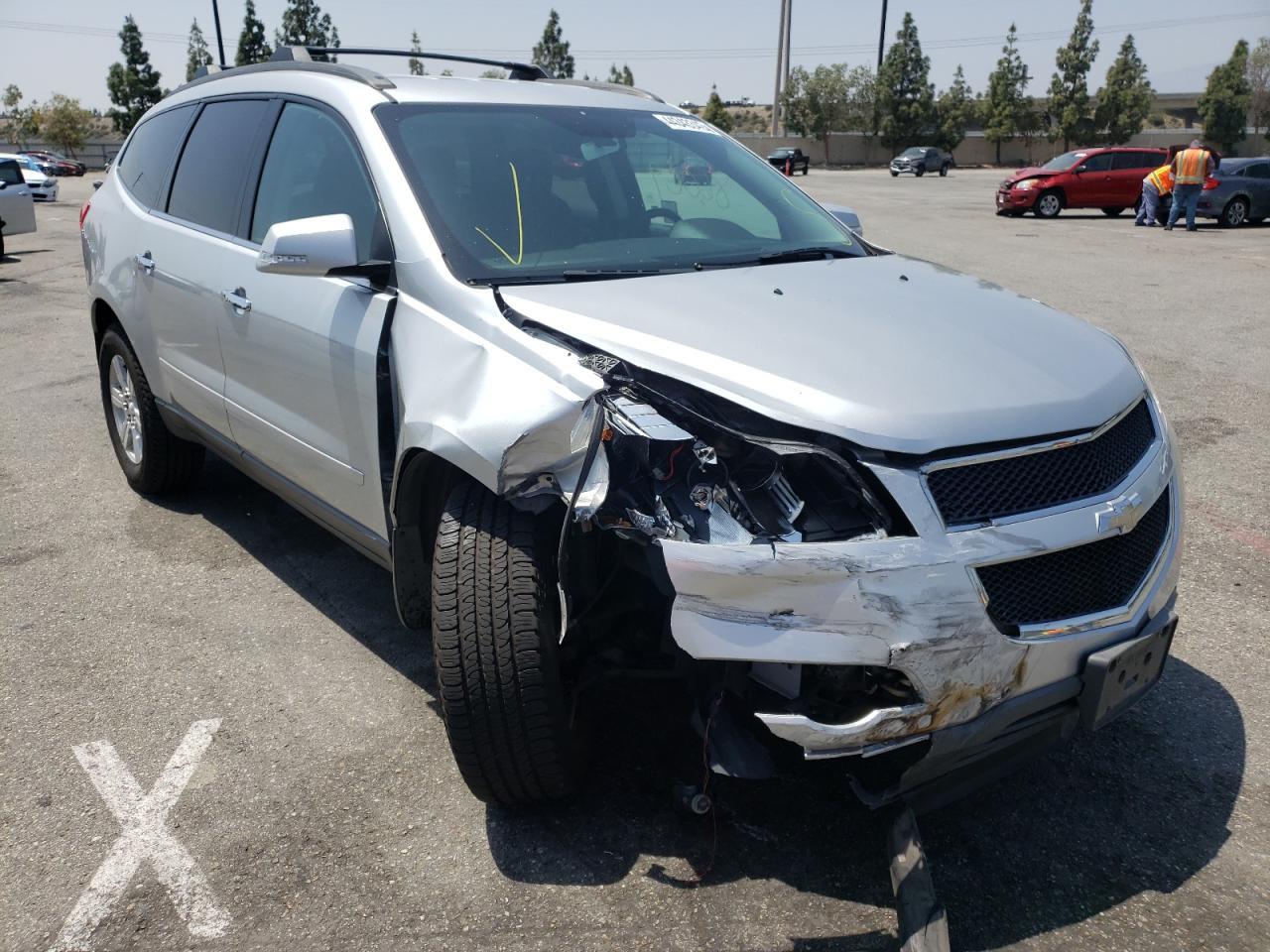 CHEVROLET TRAVERSE L 2012 with VIN 1GNKRGED3CJ310460 - Photo from auction