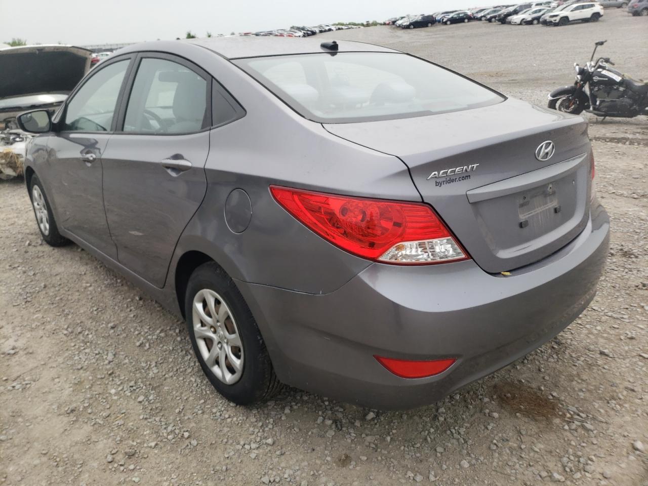 Photo 3 from auction – 2014 HYUNDAI ACCENT GLS with VIN KMHCT4AE4EU620691