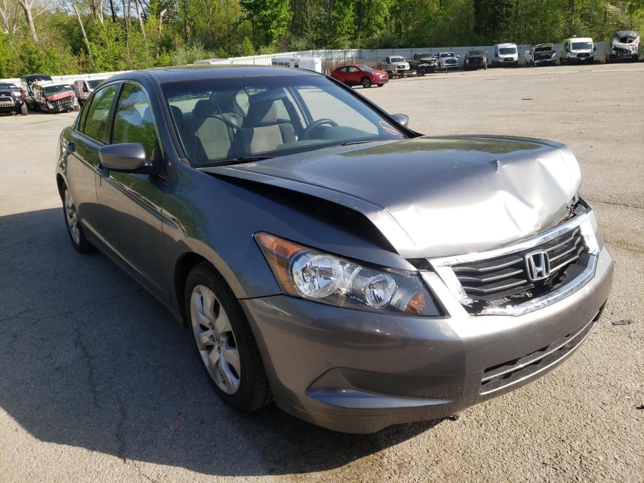 HONDA ACCORD EX 2010 with VIN 1HGCP2F74AA056741 - Photo from auction