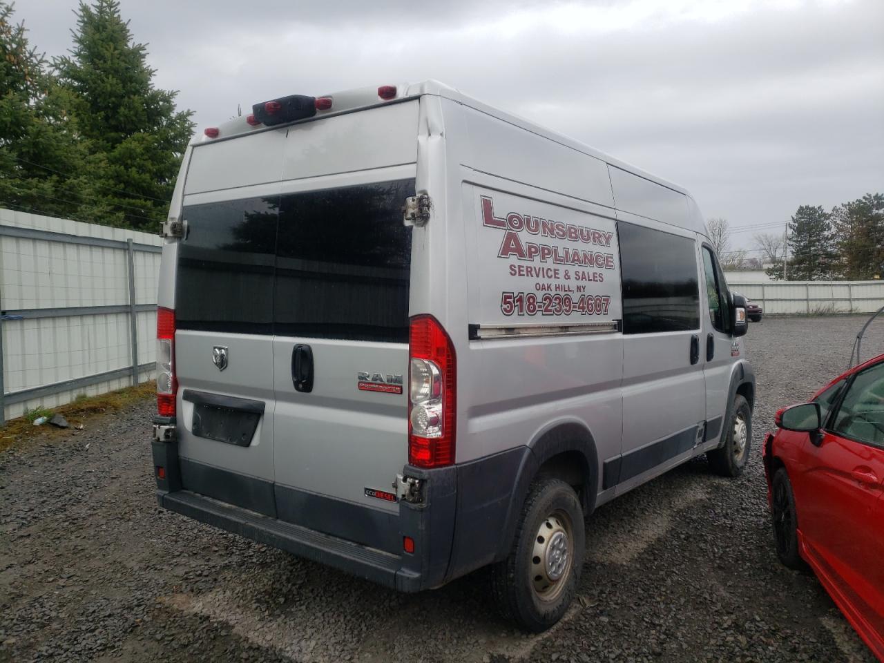 Photo 4 from auction – 2015 RAM PROMASTER with VIN 3C6TRVBD9FE510130