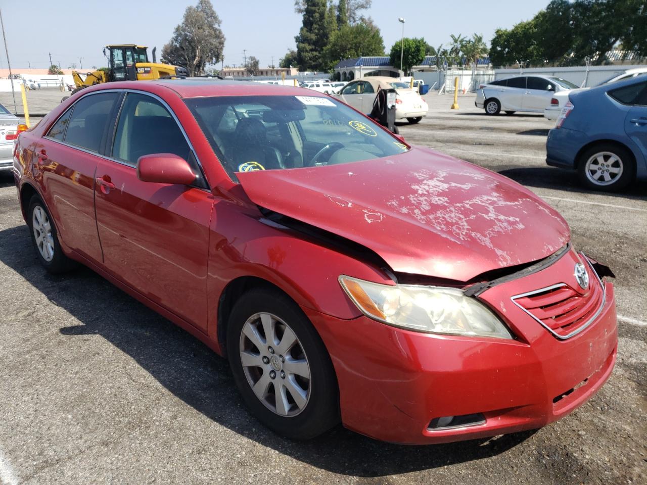 TOYOTA CAMRY CE 2007 with VIN 4T1BE46K67U136710 - Photo from auction