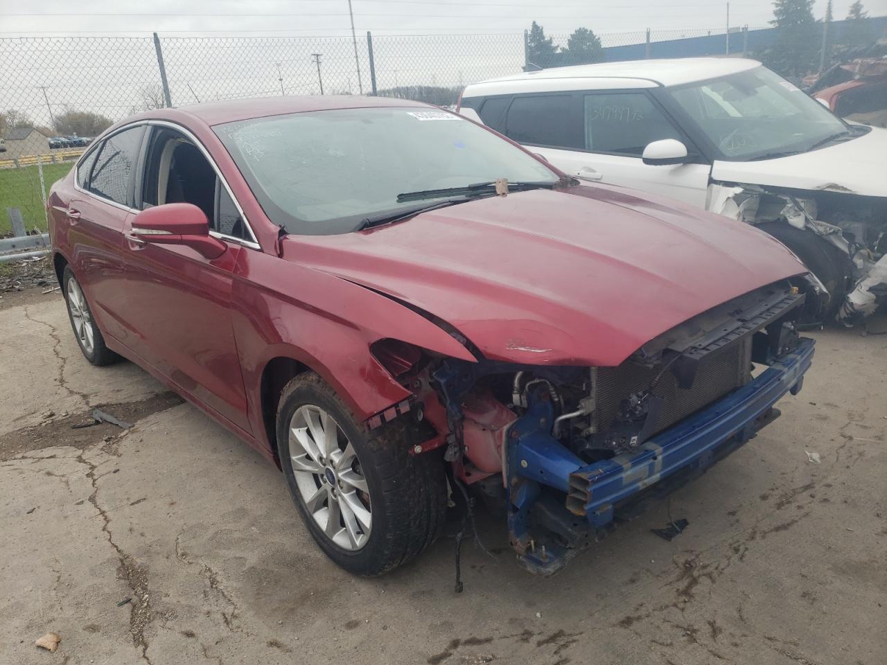 Photo 1 from auction – 2017 FORD FUSION SE with VIN 3FA6P0H7XHR181472
