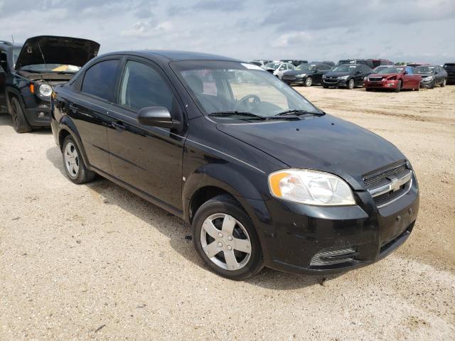 CHEVROLET AVEO LS 2009 with VIN KL1TD56E99B325725 - Photo from auction