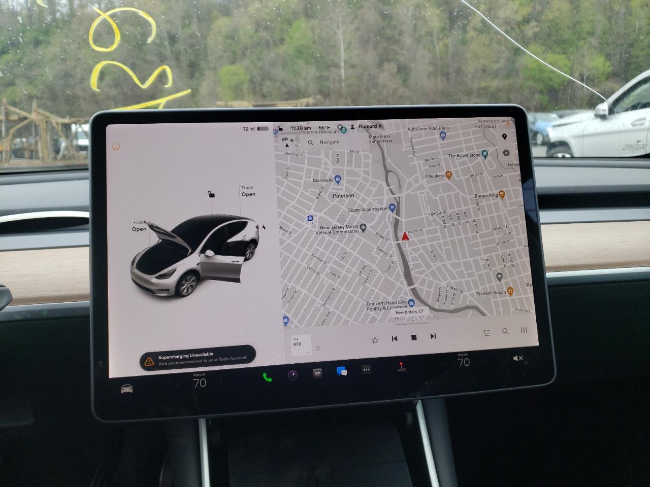 Photo 9 from auction – 2020 TESLA MODEL Y with VIN 5YJYGDEE1LF009354