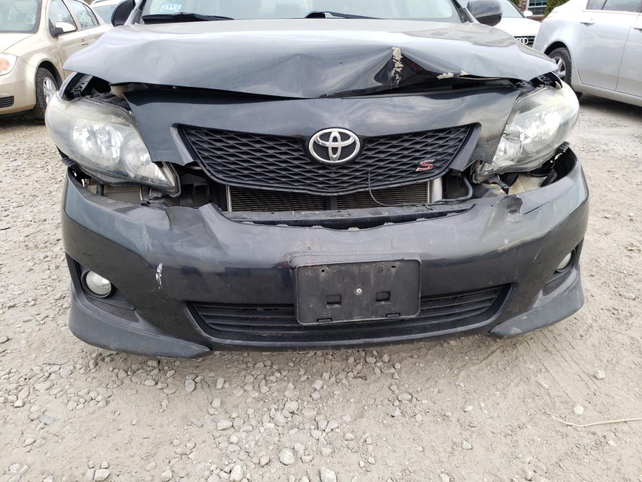Photo 9 from auction – 2009 TOYOTA COROLLA BA with VIN 2T1BU40E49C108804