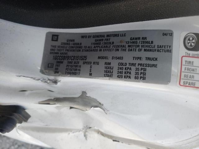 Photo 10 from auction – 2012 CHEVROLET COLORADO with VIN 1GCCSBF91C8151525