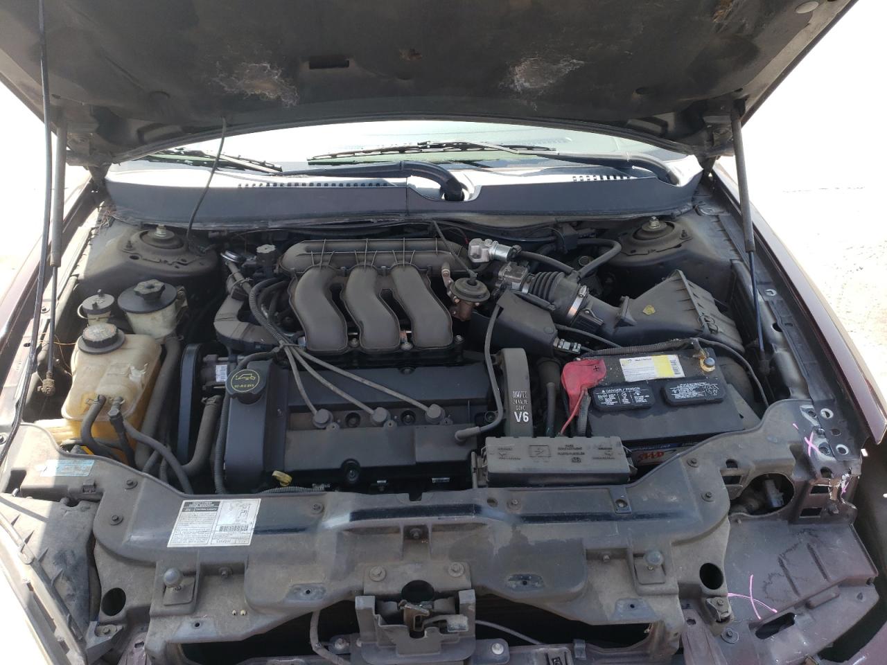 Photo 7 from auction – 2001 FORD TAURUS SES with VIN 1FAFP55S31G165228
