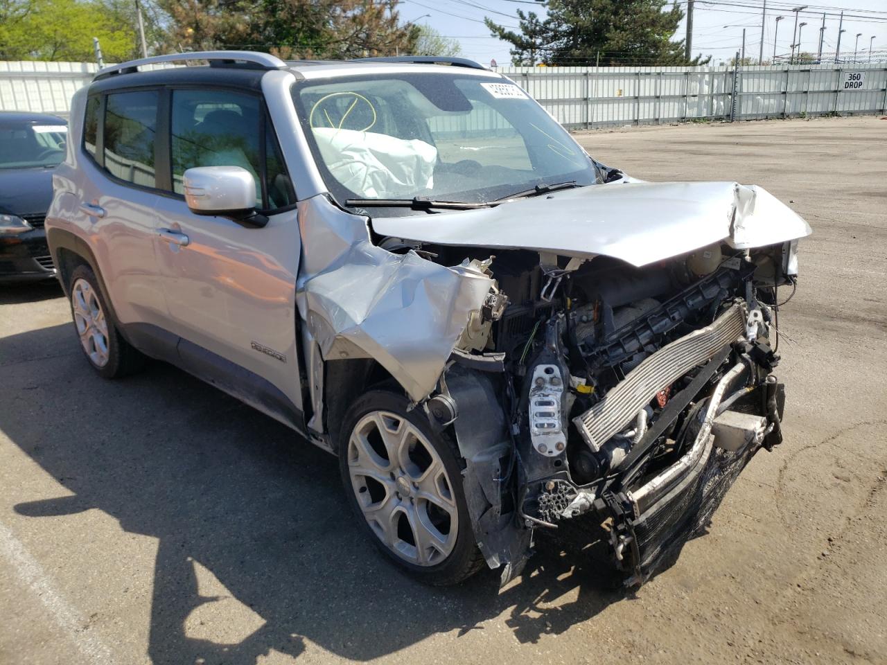 Photo 1 from auction – 2016 JEEP RENEGADE L with VIN ZACCJADT0GPC73934