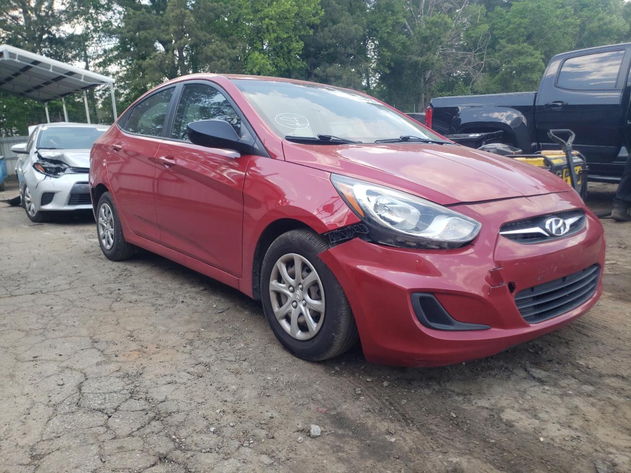 HYUNDAI ACCENT GLS 2014 with VIN KMHCT4AE1EU682534 - Photo from auction