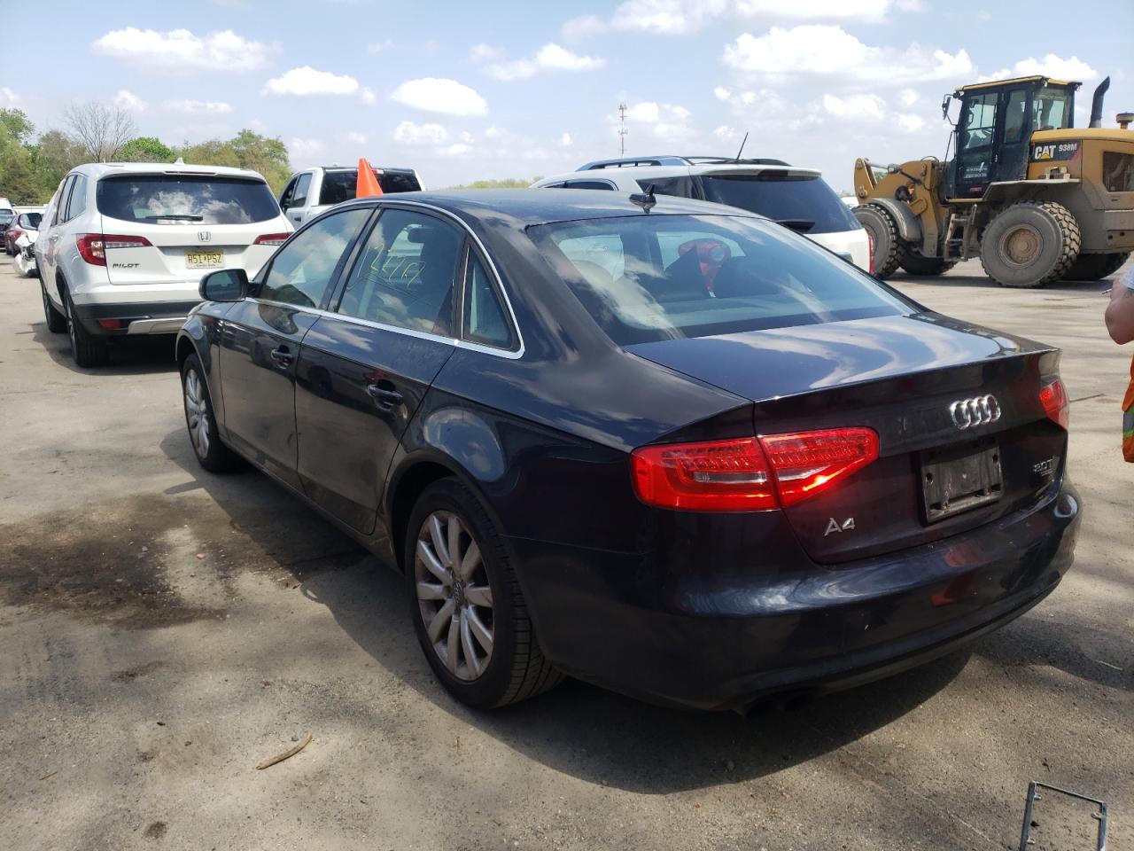 Photo 3 from auction – 2013 AUDI A4 PREMIUM with VIN WAUBFAFL4DN022457