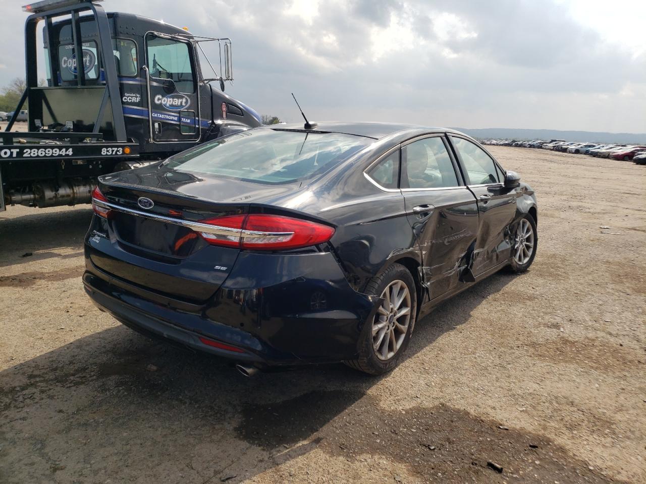 Photo 4 from auction – 2017 FORD FUSION SE with VIN 3FA6P0H74HR154073