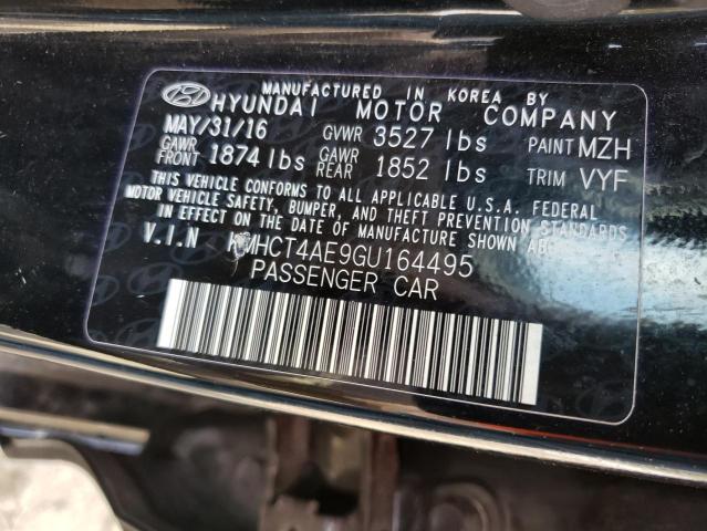 Photo 10 from auction – 2016 HYUNDAI ACCENT SE with VIN KMHCT4AE9GU164495