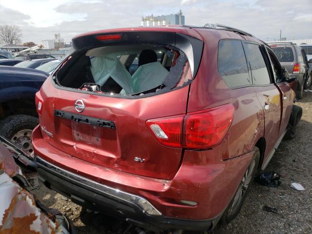 Photo 4 from auction – 2017 NISSAN PATHFINDER with VIN 5N1DR2MN7HC679408