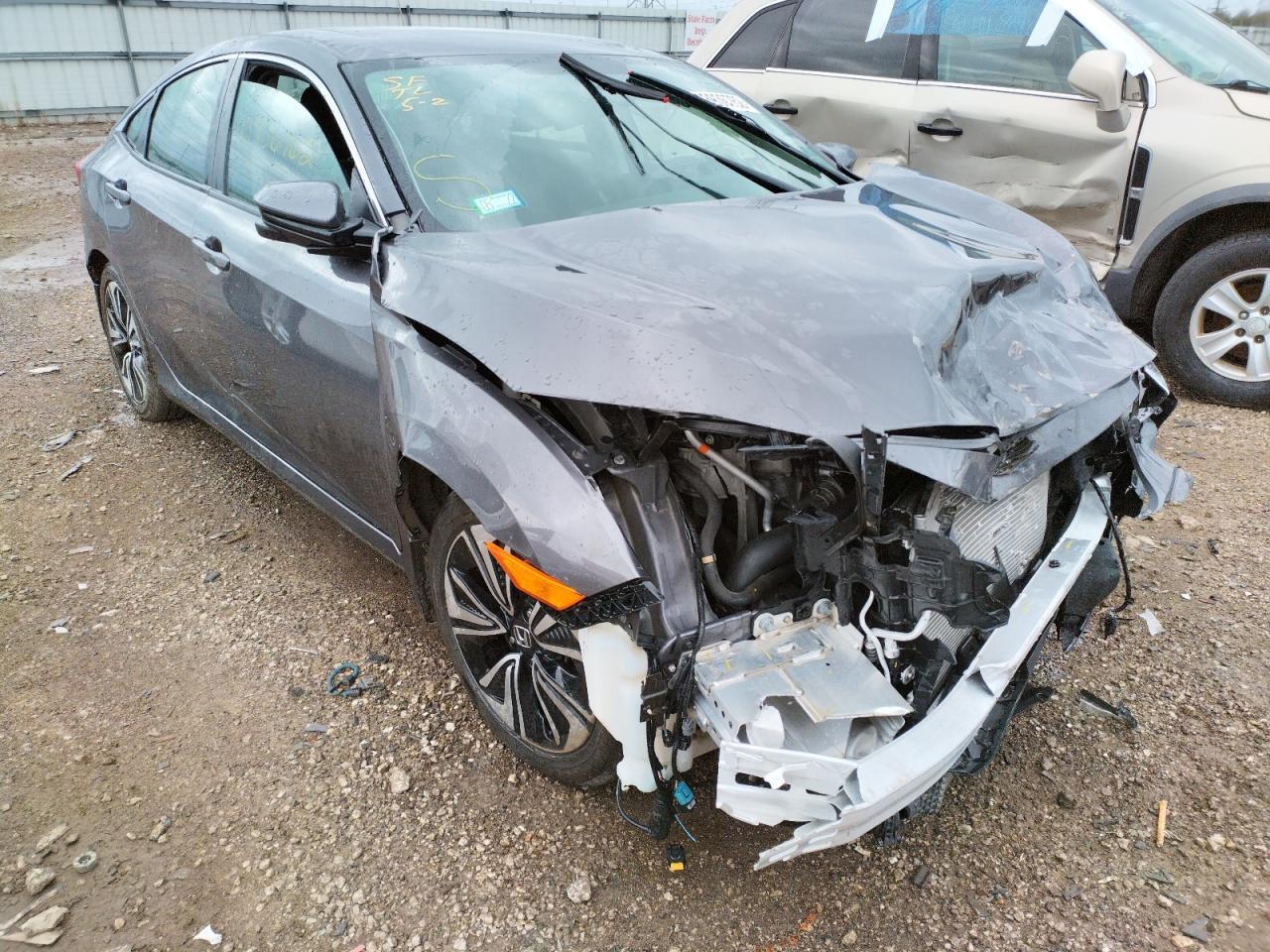HONDA CIVIC EX 2016 with VIN 2HGFC1F32GH659407 - Photo from auction