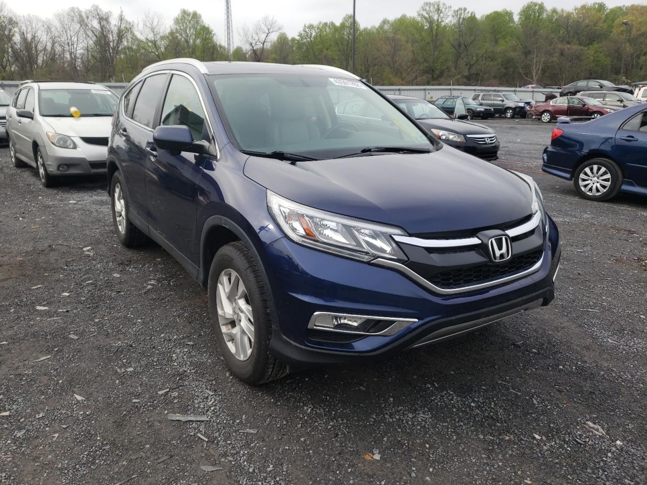 Photo 1 from auction – 2016 HONDA CR-V EXL with VIN 2HKRM4H75GH699305