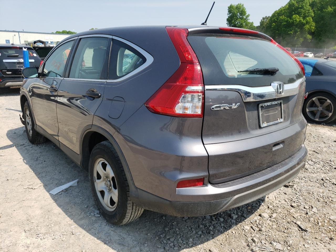 Photo 3 from auction – 2016 HONDA CR-V LX with VIN 2HKRM3H30GH540828