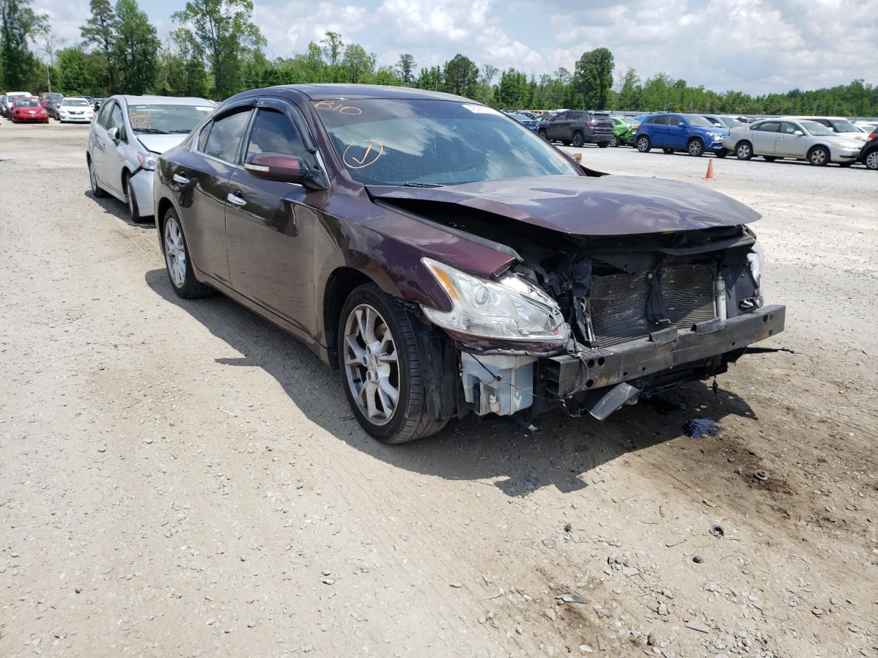 Photo 9 from auction – 2014 NISSAN MAXIMA S with VIN 1N4AA5AP1EC475484