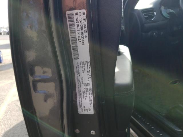 Photo 10 from auction – 2021 DODGE DURANGO GT with VIN 1C4RDHDGXMC758269