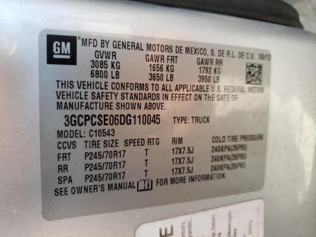 Photo 10 from auction – 2013 CHEVROLET SILVERADO with VIN 3GCPCSE06DG110045