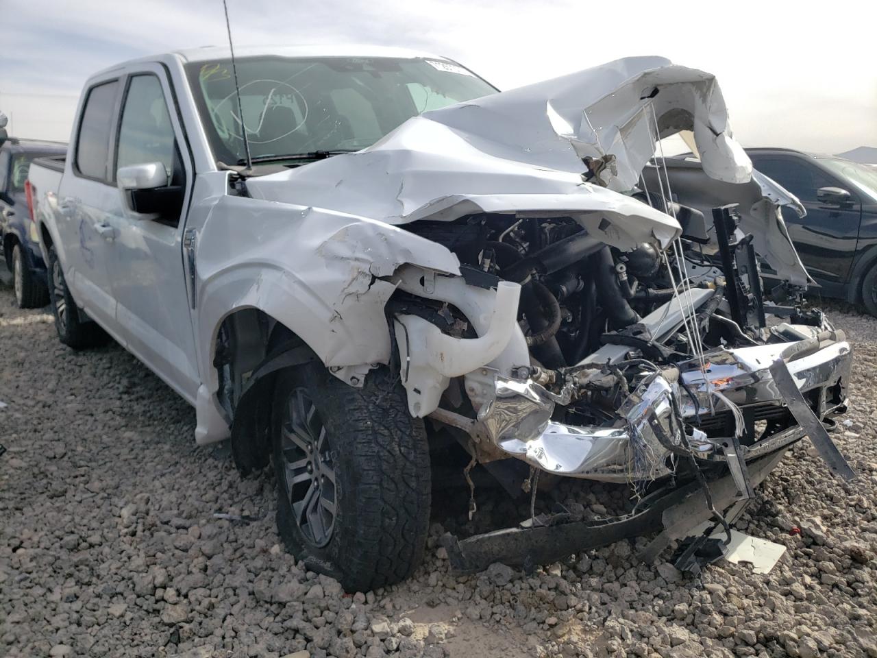 Photo 1 from auction – 2021 FORD F150 SUPER with VIN 1FTFW1E87MKE07448