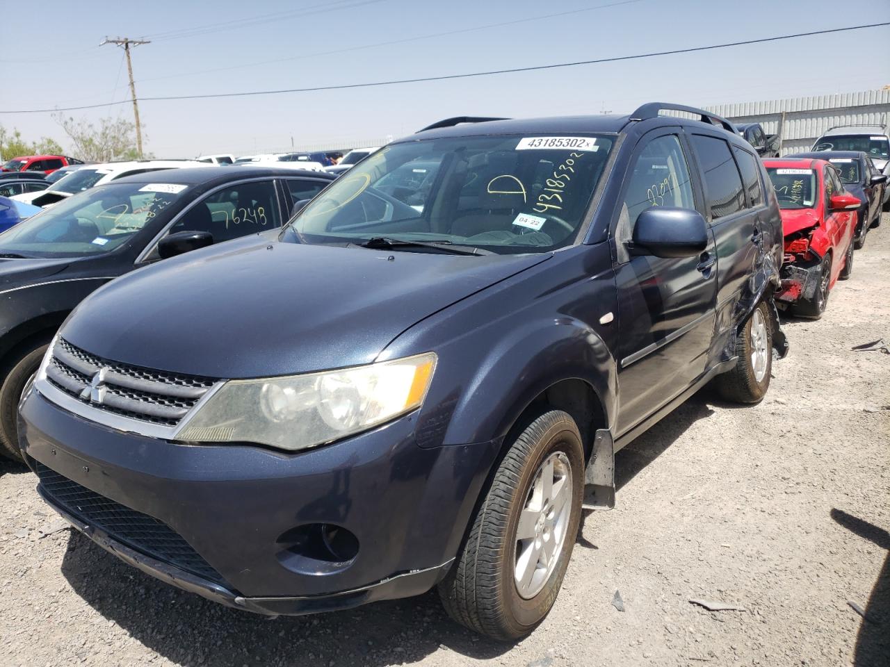 Photo 2 from auction – 2007 MITSUBISHI OUTLANDER with VIN JA4MT31X57U013233