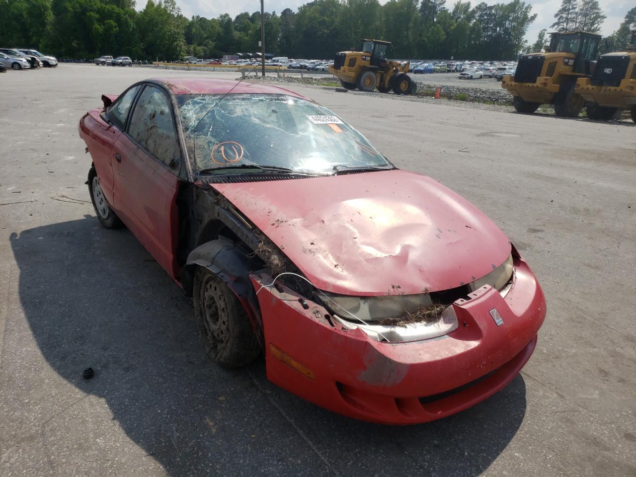 SATURN SC1 1997 with VIN 1G8ZE1288VZ372412 - Photo from auction