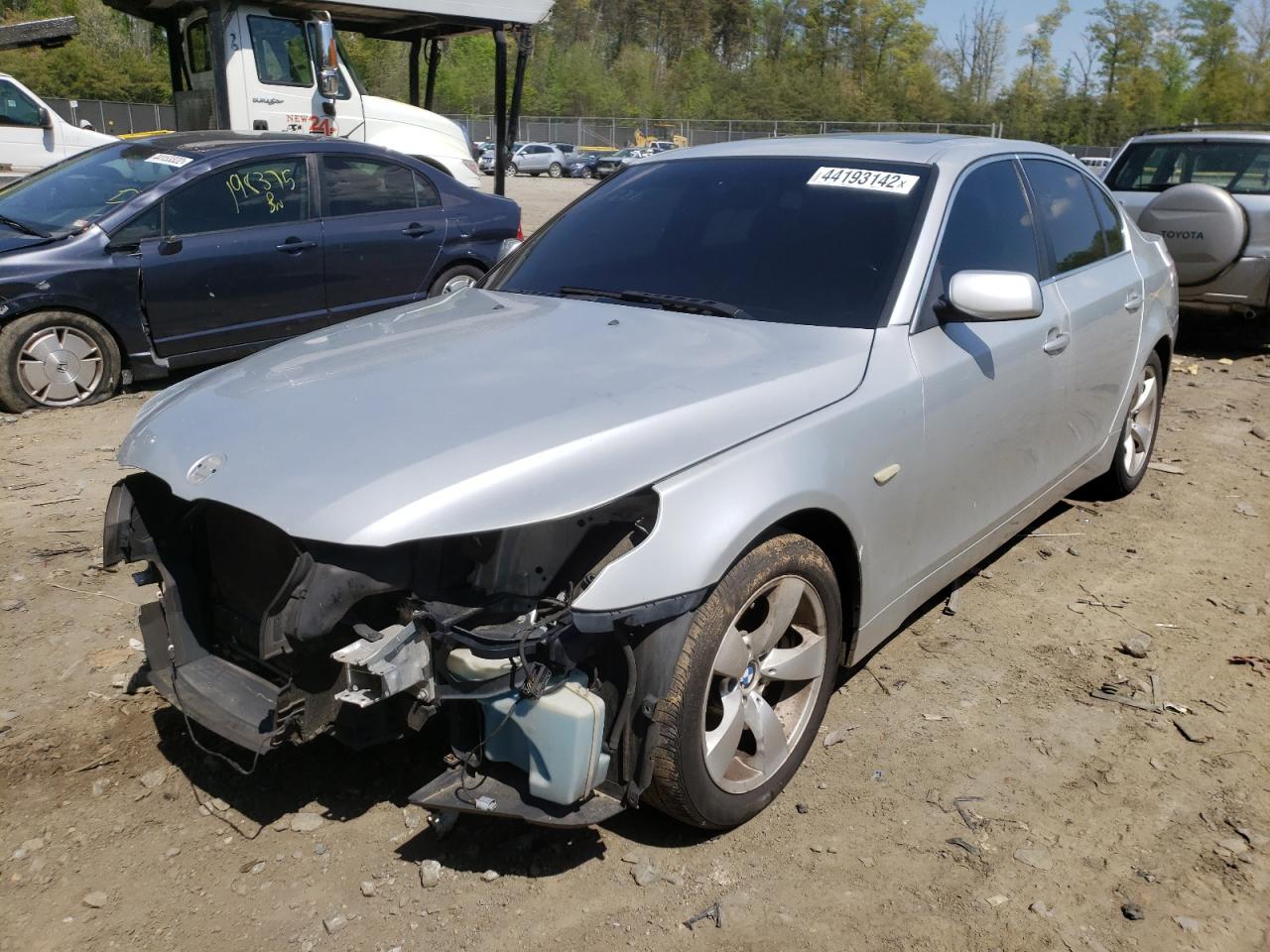 Photo 2 from auction – 2005 BMW 525 I with VIN WBANA53585B857618