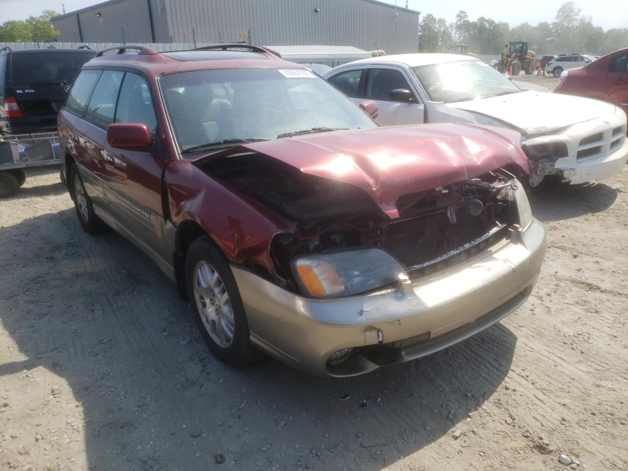 SUBARU LEGACY OUT 2004 with VIN 4S3BH686247626613 - Photo from auction