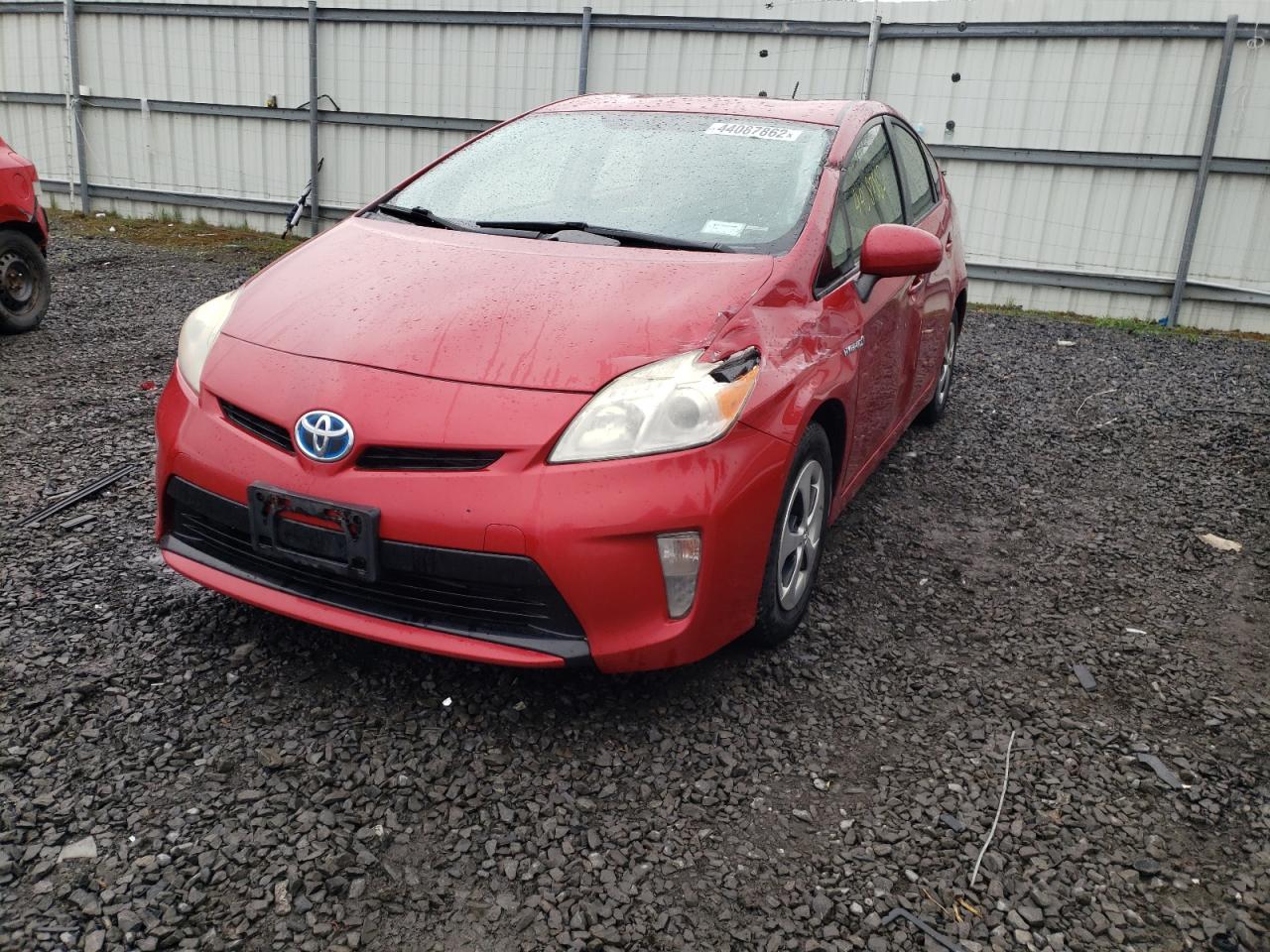 Photo 2 from auction – 2013 TOYOTA PRIUS with VIN JTDKN3DU7D0346271