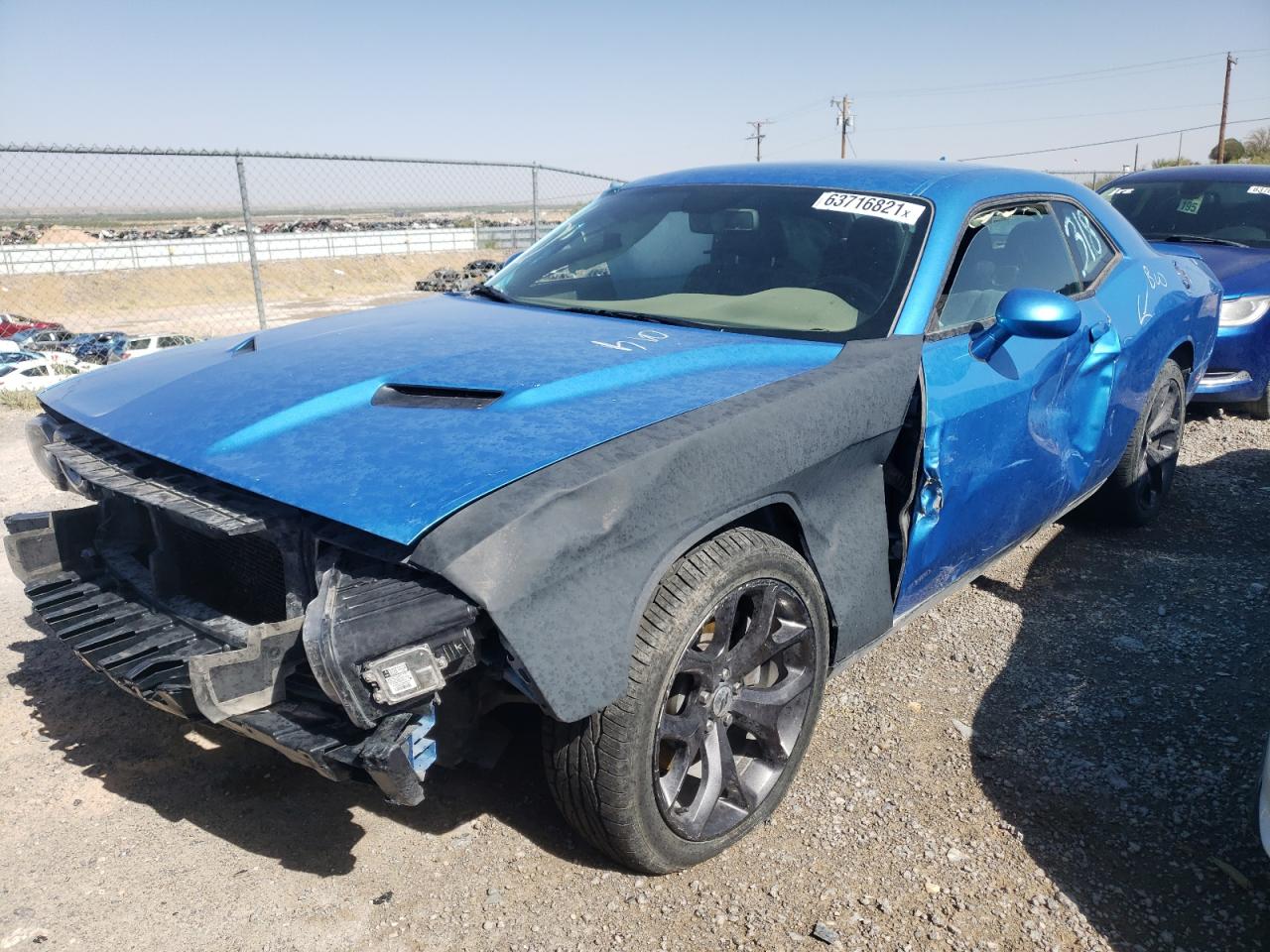 Photo 2 from auction – 2019 DODGE CHALLENGER with VIN 2C3CDZAG0KH603907