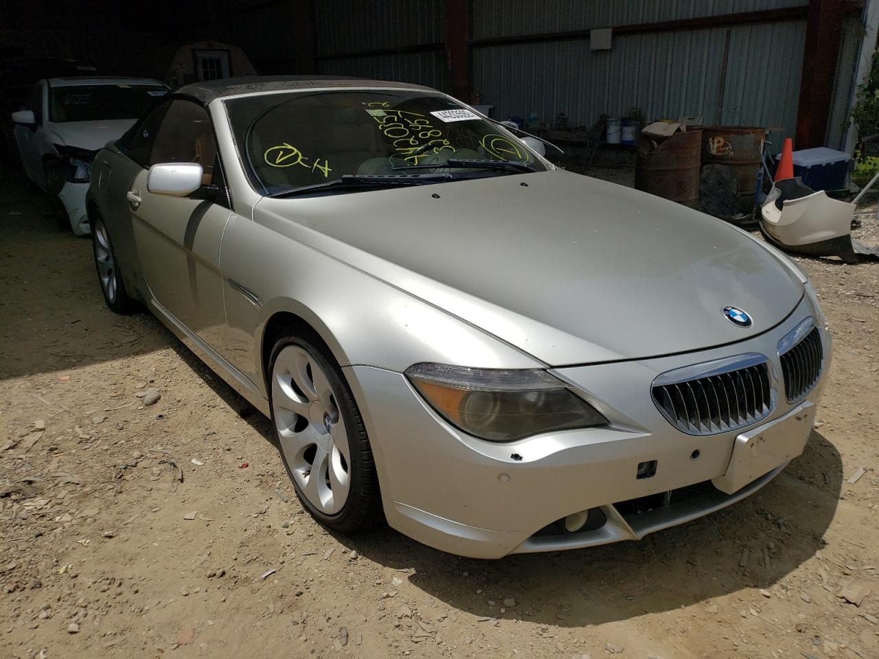 BMW 645 CI AUT 2005 with VIN WBAEK73465B328457 - Photo from auction