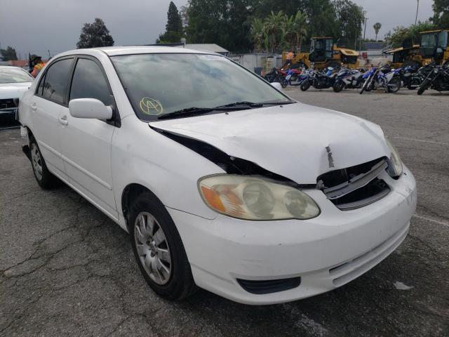 TOYOTA COROLLA CE 2003 with VIN JTDBR32E630038121 - Photo from auction
