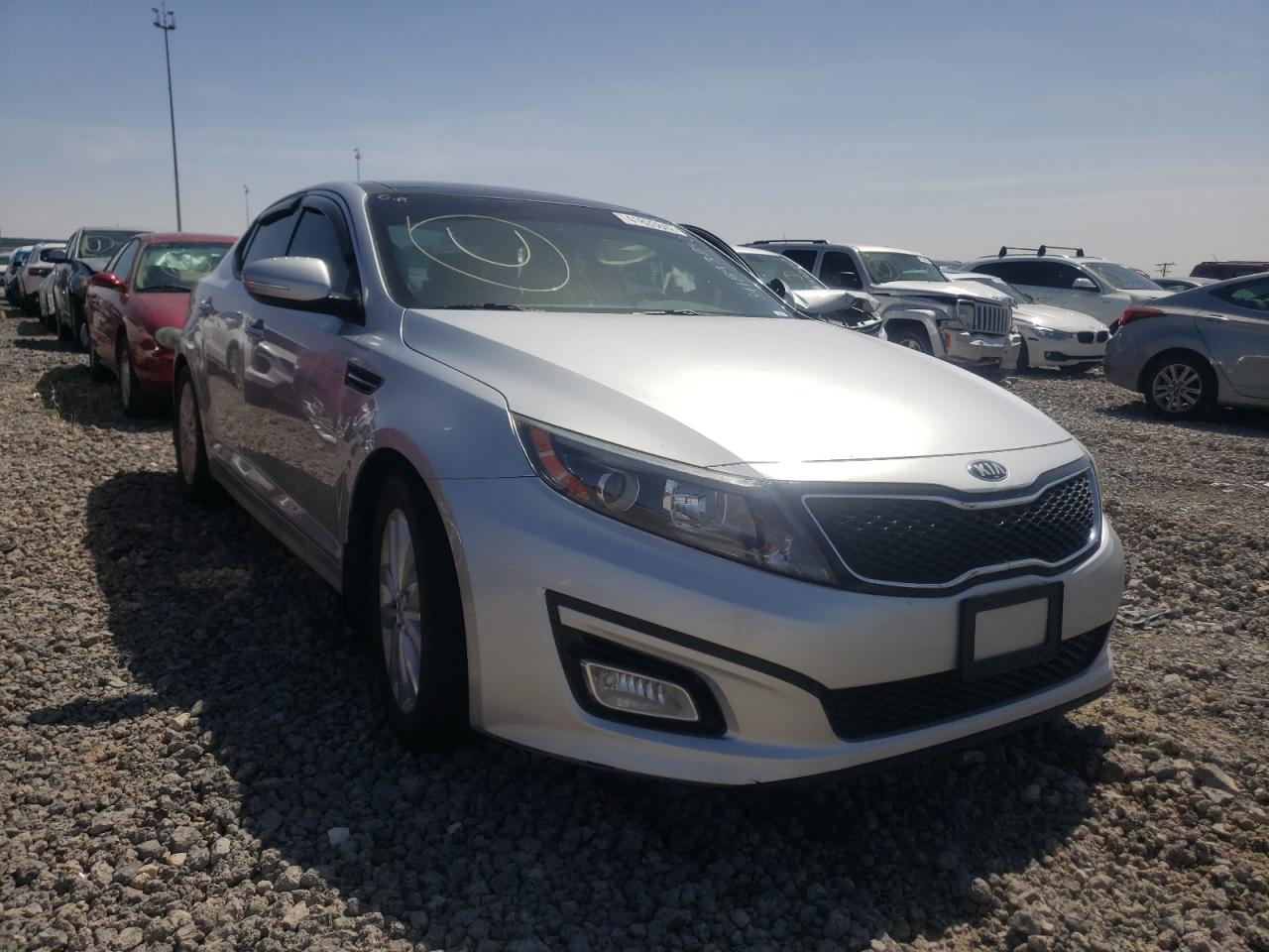 KIA OPTIMA EX 2015 with VIN 5XXGN4A71FG469687 - Photo from auction